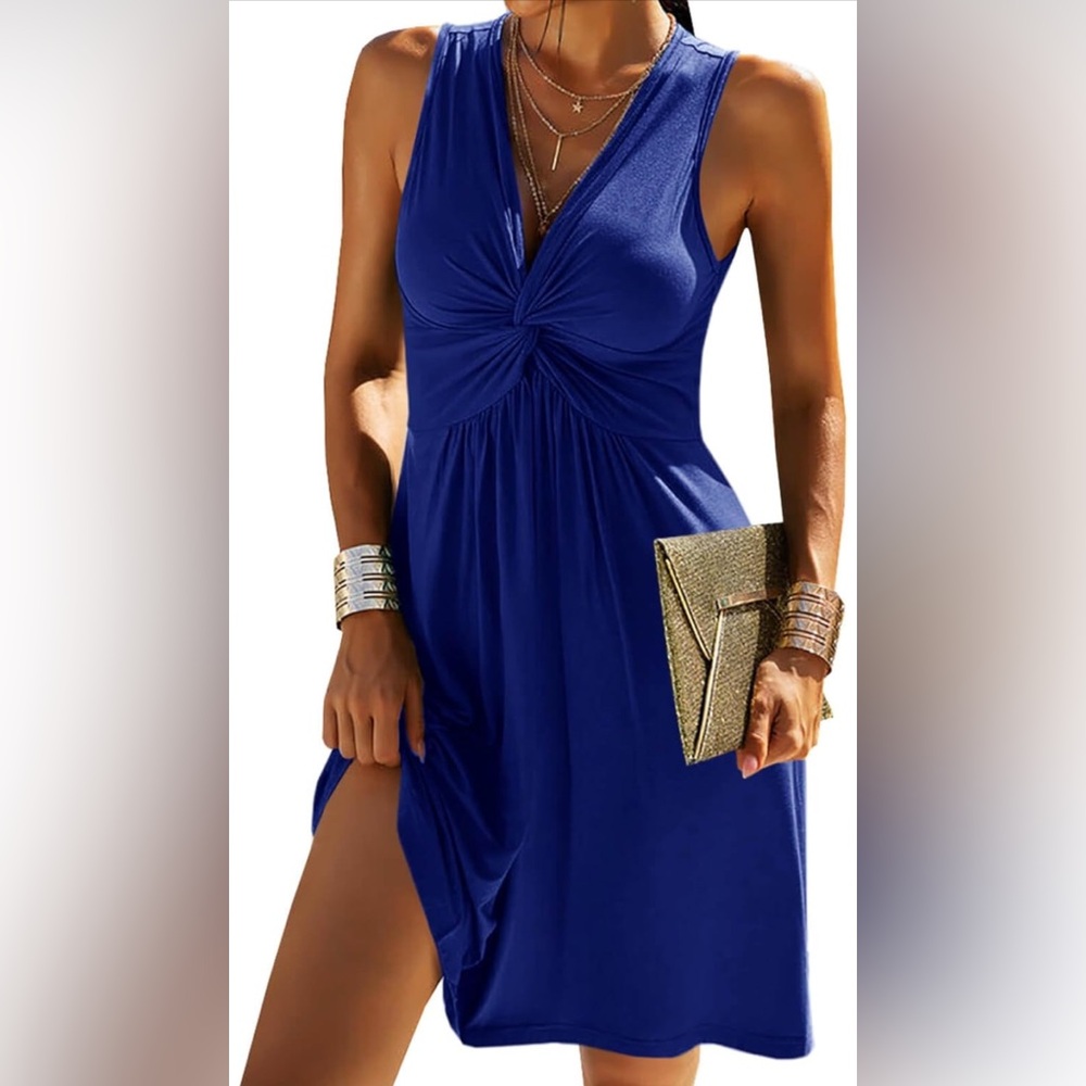 Knot Front Dress